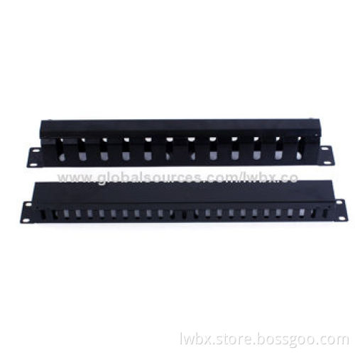 Cable Management Bar, Made of Metal, Easy to Use
